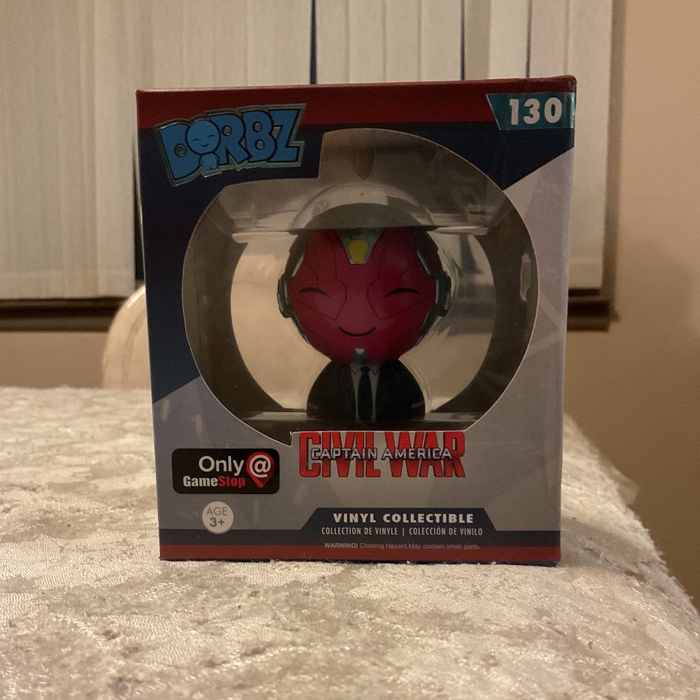 Funko Dorbz  Civil War Captain America Vision Black Suit #130